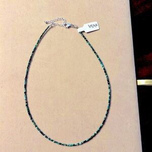 Opulenza Turquoise beaded necklace